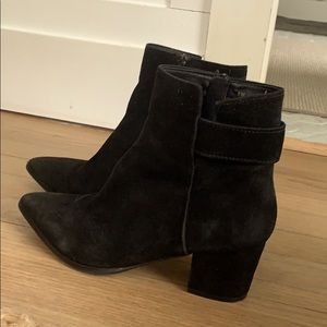 Vaneli Black Suede Boots